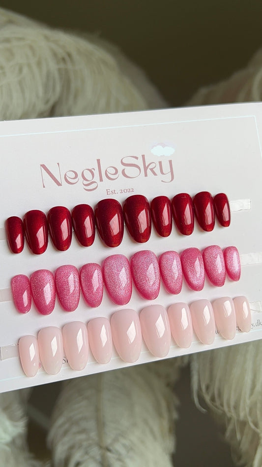 3x Solid Bundle Sæt - Valgfri farver - NegleSky