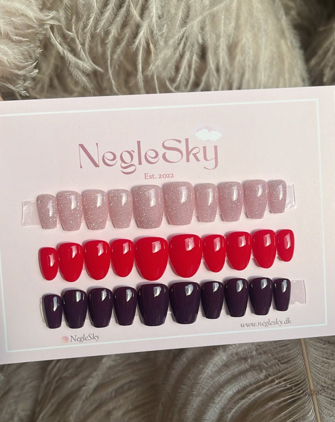 3x Solid Bundle Sæt - Valgfri farver - NegleSky