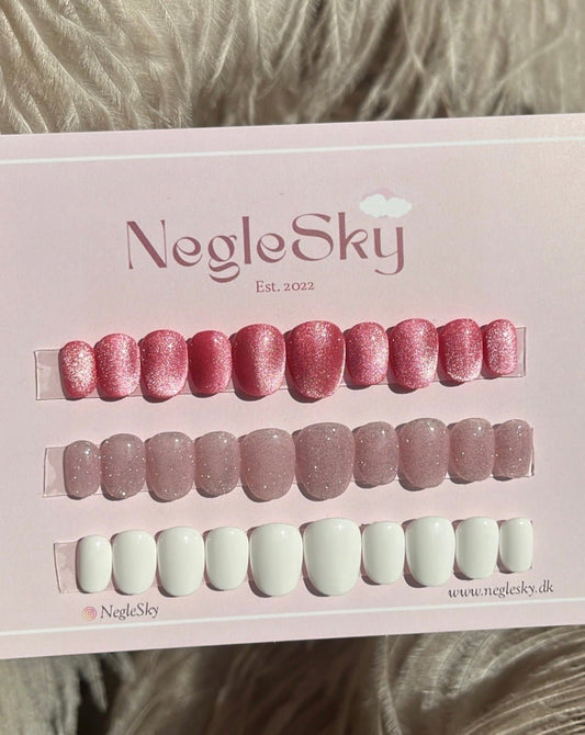 3x Solid Bundle Sæt - Valgfri farver - NegleSky