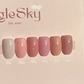 4x Solid Bundle Sæt - Valgfri farver - NegleSky