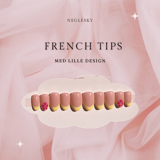 French Tips m. Design - (Vælg selv farver og design) - NegleSky