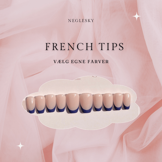 French Tips - (Vælg selv farver) - NegleSky