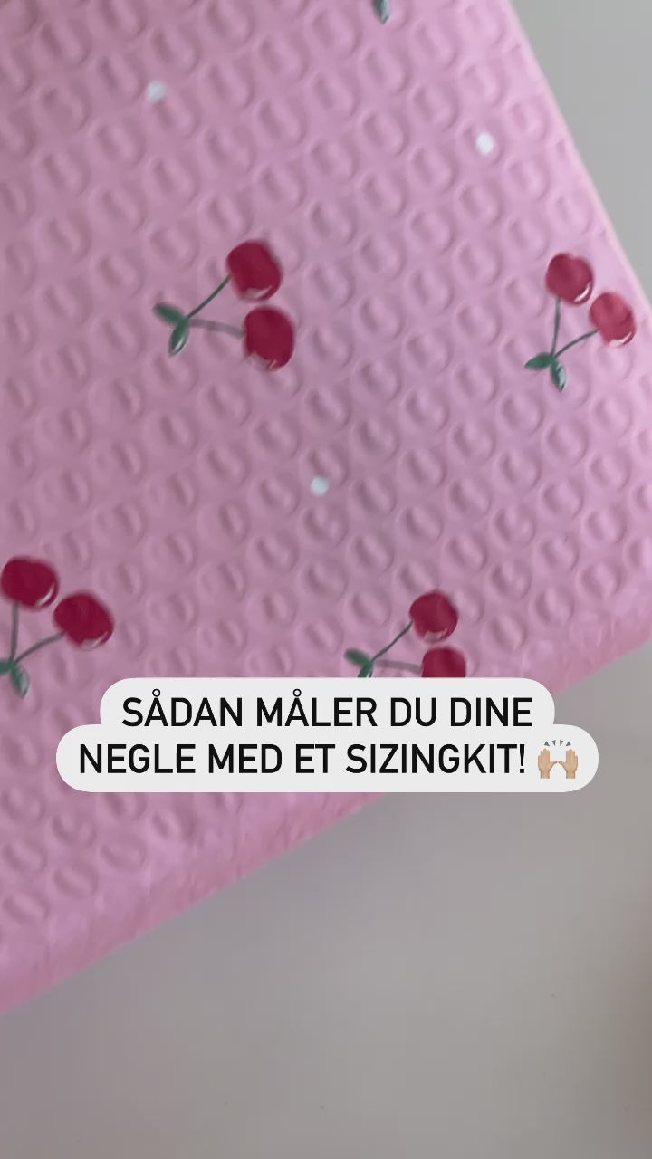 Her er en video, der viser, hvordan man bruger sit Sizingkit